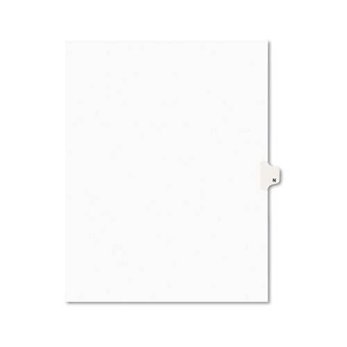 Avery® wholesale. AVERY Preprinted Legal Exhibit Side Tab Index Dividers, Avery Style, 26-tab, N, 11 X 8.5, White, 25-pack, (1414). HSD Wholesale: Janitorial Supplies, Breakroom Supplies, Office Supplies.