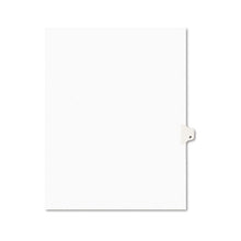 Load image into Gallery viewer, Avery® wholesale. AVERY Preprinted Legal Exhibit Side Tab Index Dividers, Avery Style, 26-tab, P, 11 X 8.5, White, 25-pack, (1416). HSD Wholesale: Janitorial Supplies, Breakroom Supplies, Office Supplies.