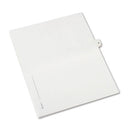 Avery® wholesale. AVERY Preprinted Legal Exhibit Side Tab Index Dividers, Avery Style, 26-tab, P, 11 X 8.5, White, 25-pack, (1416). HSD Wholesale: Janitorial Supplies, Breakroom Supplies, Office Supplies.