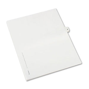 Avery® wholesale. AVERY Preprinted Legal Exhibit Side Tab Index Dividers, Avery Style, 26-tab, P, 11 X 8.5, White, 25-pack, (1416). HSD Wholesale: Janitorial Supplies, Breakroom Supplies, Office Supplies.