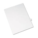 Avery® wholesale. AVERY Preprinted Legal Exhibit Side Tab Index Dividers, Avery Style, 26-tab, T, 11 X 8.5, White, 25-pack, (1420). HSD Wholesale: Janitorial Supplies, Breakroom Supplies, Office Supplies.