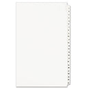 Avery® wholesale. AVERY Preprinted Legal Exhibit Side Tab Index Dividers, Avery Style, 25-tab, 1 To 25, 14 X 8.5, White, 1 Set, (1430). HSD Wholesale: Janitorial Supplies, Breakroom Supplies, Office Supplies.