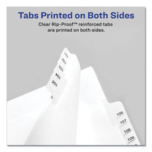 Load image into Gallery viewer, Avery® wholesale. AVERY Preprinted Legal Exhibit Side Tab Index Dividers, Allstate Style, 25-tab, 1 To 25, 11 X 8.5, White, 1 Set, (1701). HSD Wholesale: Janitorial Supplies, Breakroom Supplies, Office Supplies.