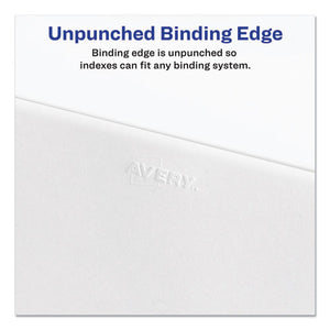 Avery® wholesale. AVERY Preprinted Legal Exhibit Side Tab Index Dividers, Allstate Style, 25-tab, 1 To 25, 11 X 8.5, White, 1 Set, (1701). HSD Wholesale: Janitorial Supplies, Breakroom Supplies, Office Supplies.