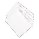 Avery® wholesale. AVERY Preprinted Legal Exhibit Side Tab Index Dividers, Allstate Style, 25-tab, 26 To 50, 11 X 8.5, White, 1 Set, (1702). HSD Wholesale: Janitorial Supplies, Breakroom Supplies, Office Supplies.