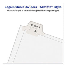 Load image into Gallery viewer, Avery® wholesale. AVERY Preprinted Legal Exhibit Side Tab Index Dividers, Allstate Style, 25-tab, 26 To 50, 11 X 8.5, White, 1 Set, (1702). HSD Wholesale: Janitorial Supplies, Breakroom Supplies, Office Supplies.
