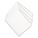 Avery® wholesale. AVERY Preprinted Legal Exhibit Side Tab Index Dividers, Allstate Style, 25-tab, 51 To 75, 11 X 8.5, White, 1 Set, (1703). HSD Wholesale: Janitorial Supplies, Breakroom Supplies, Office Supplies.
