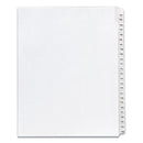 Avery® wholesale. AVERY Preprinted Legal Exhibit Side Tab Index Dividers, Allstate Style, 25-tab, 101 To 125, 11 X 8.5, White, 1 Set, (1705). HSD Wholesale: Janitorial Supplies, Breakroom Supplies, Office Supplies.