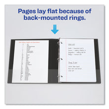 Load image into Gallery viewer, Avery® wholesale. AVERY Economy Non-view Binder With Round Rings, 3 Rings, 0.5&quot; Capacity, 11 X 8.5, Black, (3201). HSD Wholesale: Janitorial Supplies, Breakroom Supplies, Office Supplies.