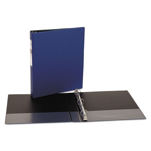Avery® wholesale. AVERY Economy Non-view Binder With Round Rings, 3 Rings, 1" Capacity, 11 X 8.5, Blue, (3300). HSD Wholesale: Janitorial Supplies, Breakroom Supplies, Office Supplies.