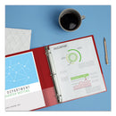 Avery® wholesale. AVERY Economy Non-view Binder With Round Rings, 3 Rings, 1" Capacity, 11 X 8.5, Red, (3310). HSD Wholesale: Janitorial Supplies, Breakroom Supplies, Office Supplies.