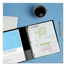 Load image into Gallery viewer, Avery® wholesale. AVERY Economy Non-view Binder With Round Rings, 3 Rings, 2&quot; Capacity, 11 X 8.5, Blue, (3500). HSD Wholesale: Janitorial Supplies, Breakroom Supplies, Office Supplies.