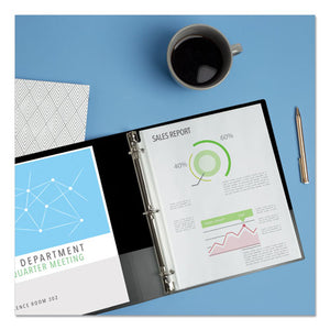 Avery® wholesale. AVERY Economy Non-view Binder With Round Rings, 3 Rings, 1" Capacity, 11 X 8.5, Black, (4301). HSD Wholesale: Janitorial Supplies, Breakroom Supplies, Office Supplies.