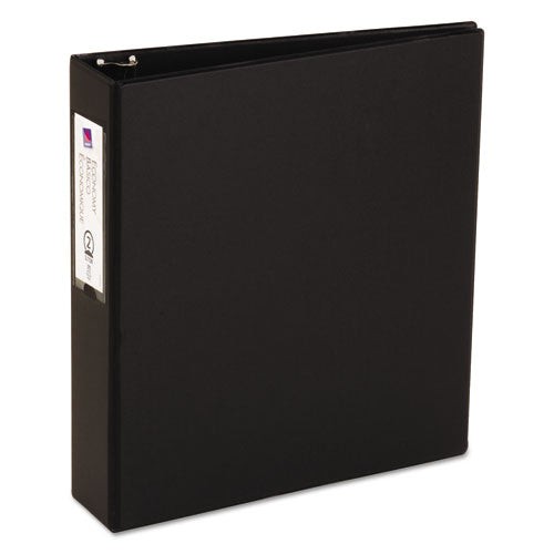 Avery® wholesale. AVERY Economy Non-view Binder With Round Rings, 3 Rings, 2" Capacity, 11 X 8.5, Black, (4501). HSD Wholesale: Janitorial Supplies, Breakroom Supplies, Office Supplies.