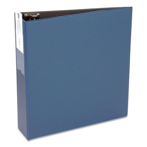 Avery® wholesale. AVERY Economy Non-view Binder With Round Rings, 3 Rings, 3" Capacity, 11 X 8.5, Blue, (4600). HSD Wholesale: Janitorial Supplies, Breakroom Supplies, Office Supplies.
