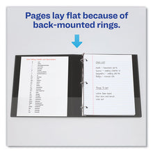 Load image into Gallery viewer, Avery® wholesale. AVERY Economy Non-view Binder With Round Rings, 3 Rings, 3&quot; Capacity, 11 X 8.5, Black, (4601). HSD Wholesale: Janitorial Supplies, Breakroom Supplies, Office Supplies.