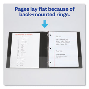 Avery® wholesale. AVERY Economy Non-view Binder With Round Rings, 3 Rings, 3" Capacity, 11 X 8.5, Black, (4601). HSD Wholesale: Janitorial Supplies, Breakroom Supplies, Office Supplies.