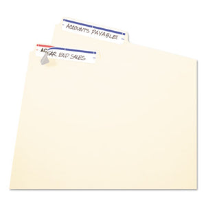 Avery® wholesale. AVERY Printable 4" X 6" - Permanent File Folder Labels, 0.69 X 3.44, White, 7-sheet, 36 Sheets-pack, (5200). HSD Wholesale: Janitorial Supplies, Breakroom Supplies, Office Supplies.