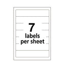 Avery® wholesale. AVERY Printable 4" X 6" - Permanent File Folder Labels, 0.69 X 3.44, White, 7-sheet, 36 Sheets-pack, (5203). HSD Wholesale: Janitorial Supplies, Breakroom Supplies, Office Supplies.