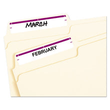 Load image into Gallery viewer, Avery® wholesale. AVERY Printable 4&quot; X 6&quot; - Permanent File Folder Labels, 0.69 X 3.44, White, 7-sheet, 36 Sheets-pack, (5204). HSD Wholesale: Janitorial Supplies, Breakroom Supplies, Office Supplies.