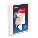 Avery® wholesale. AVERY Heavy-duty Non Stick View Binder With Durahinge And Slant Rings, 3 Rings, 0.5" Capacity, 11 X 8.5, White, (5234). HSD Wholesale: Janitorial Supplies, Breakroom Supplies, Office Supplies.