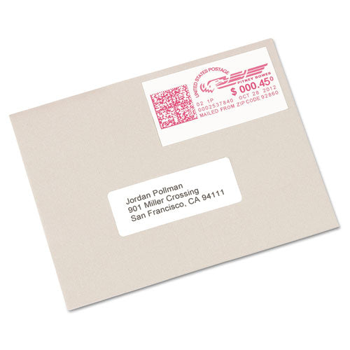 Avery® wholesale. AVERY Postage Meter Labels For Personal Post Office, 1.78 X 6, White, 2-sheet, 30 Sheets-pack, (5289). HSD Wholesale: Janitorial Supplies, Breakroom Supplies, Office Supplies.