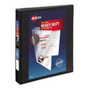 Avery® wholesale. AVERY Heavy-duty Non Stick View Binder With Durahinge And Slant Rings, 3 Rings, 1" Capacity, 11 X 8.5, Black, (5300). HSD Wholesale: Janitorial Supplies, Breakroom Supplies, Office Supplies.