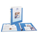 Avery® wholesale. AVERY Heavy-duty Non Stick View Binder With Durahinge And Slant Rings, 3 Rings, 1" Capacity, 11 X 8.5, Light Blue, (5301). HSD Wholesale: Janitorial Supplies, Breakroom Supplies, Office Supplies.