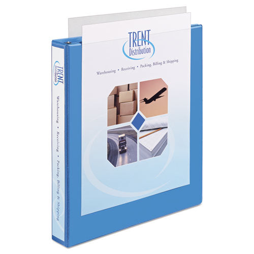 Avery® wholesale. AVERY Heavy-duty Non Stick View Binder With Durahinge And Slant Rings, 3 Rings, 1" Capacity, 11 X 8.5, Light Blue, (5301). HSD Wholesale: Janitorial Supplies, Breakroom Supplies, Office Supplies.