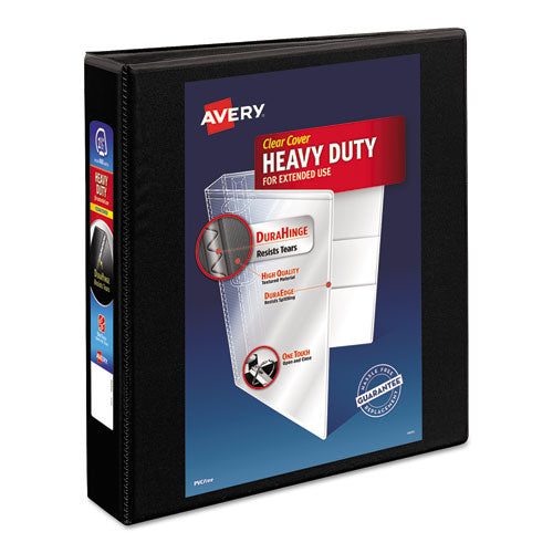 Avery® wholesale. AVERY Heavy-duty Non Stick View Binder With Durahinge And Slant Rings, 3 Rings, 1.5" Capacity, 11 X 8.5, Black, (5400). HSD Wholesale: Janitorial Supplies, Breakroom Supplies, Office Supplies.