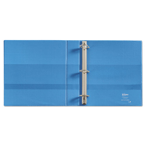 Avery® wholesale. AVERY Heavy-duty Non Stick View Binder With Durahinge And Slant Rings, 3 Rings, 1.5" Capacity, 11 X 8.5, Light Blue, (5401). HSD Wholesale: Janitorial Supplies, Breakroom Supplies, Office Supplies.