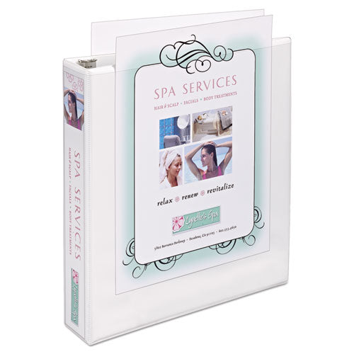Avery® wholesale. AVERY Heavy-duty Non Stick View Binder With Durahinge And Slant Rings, 3 Rings, 1.5" Capacity, 11 X 8.5, White, (5404). HSD Wholesale: Janitorial Supplies, Breakroom Supplies, Office Supplies.