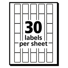 Load image into Gallery viewer, Avery® wholesale. AVERY Removable Multi-use Labels, Handwrite Only, 0.63 X 0.88, White, 30-sheet, 35 Sheets-pack, (5424). HSD Wholesale: Janitorial Supplies, Breakroom Supplies, Office Supplies.