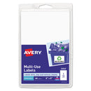 Avery® wholesale. AVERY Removable Multi-use Labels, Inkjet-laser Printers, 4 X 6, White, 40-pack, (5454). HSD Wholesale: Janitorial Supplies, Breakroom Supplies, Office Supplies.