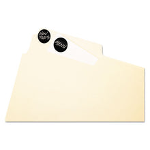 Load image into Gallery viewer, Avery® wholesale. AVERY Handwrite Only Self-adhesive Removable Round Color-coding Labels, 0.75&quot; Dia., Black, 28-sheet, 36 Sheets-pack, (5459). HSD Wholesale: Janitorial Supplies, Breakroom Supplies, Office Supplies.