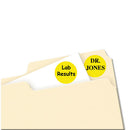 Avery® wholesale. AVERY Printable Self-adhesive Removable Color-coding Labels, 0.75" Dia., Neon Yellow, 24-sheet, 42 Sheets-pack, (5470). HSD Wholesale: Janitorial Supplies, Breakroom Supplies, Office Supplies.