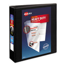 Avery® wholesale. AVERY Heavy-duty Non Stick View Binder With Durahinge And Slant Rings, 3 Rings, 2" Capacity, 11 X 8.5, Black, (5500). HSD Wholesale: Janitorial Supplies, Breakroom Supplies, Office Supplies.