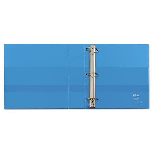 Avery® wholesale. AVERY Heavy-duty Non Stick View Binder With Durahinge And Slant Rings, 3 Rings, 2" Capacity, 11 X 8.5, Light Blue, (5501). HSD Wholesale: Janitorial Supplies, Breakroom Supplies, Office Supplies.