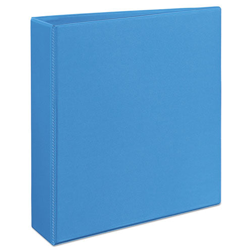 Avery® wholesale. AVERY Heavy-duty Non Stick View Binder With Durahinge And Slant Rings, 3 Rings, 2" Capacity, 11 X 8.5, Light Blue, (5501). HSD Wholesale: Janitorial Supplies, Breakroom Supplies, Office Supplies.