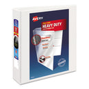 Avery® wholesale. AVERY Heavy-duty Non Stick View Binder With Durahinge And Slant Rings, 3 Rings, 2" Capacity, 11 X 8.5, White, (5504). HSD Wholesale: Janitorial Supplies, Breakroom Supplies, Office Supplies.