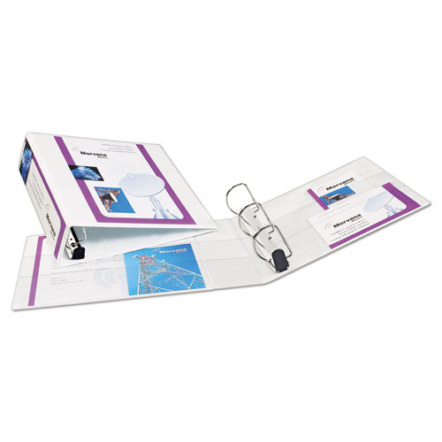 Avery® wholesale. AVERY Heavy-duty Non Stick View Binder With Durahinge And Slant Rings, 3 Rings, 3" Capacity, 11 X 8.5, White, (5604). HSD Wholesale: Janitorial Supplies, Breakroom Supplies, Office Supplies.