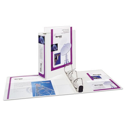 Avery® wholesale. AVERY Heavy-duty Non Stick View Binder With Durahinge And Slant Rings, 3 Rings, 3" Capacity, 11 X 8.5, White, (5604). HSD Wholesale: Janitorial Supplies, Breakroom Supplies, Office Supplies.