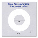 Avery® wholesale. AVERY Dispenser Pack Hole Reinforcements, 1-4" Dia, White, 1000-pack, (5720). HSD Wholesale: Janitorial Supplies, Breakroom Supplies, Office Supplies.