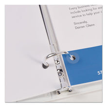 Load image into Gallery viewer, Avery® wholesale. AVERY Dispenser Pack Hole Reinforcements, 1-4&quot; Dia, Clear, 1000-pack, (5722). HSD Wholesale: Janitorial Supplies, Breakroom Supplies, Office Supplies.