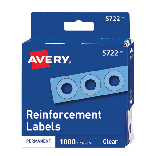 Avery® wholesale. AVERY Dispenser Pack Hole Reinforcements, 1-4