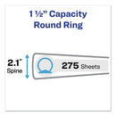 Avery® wholesale. AVERY Economy View Binder With Round Rings , 3 Rings, 1.5" Capacity, 11 X 8.5, Black, (5725). HSD Wholesale: Janitorial Supplies, Breakroom Supplies, Office Supplies.