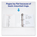 Avery® wholesale. AVERY Economy View Binder With Round Rings , 3 Rings, 2" Capacity, 11 X 8.5, White, (5731). HSD Wholesale: Janitorial Supplies, Breakroom Supplies, Office Supplies.