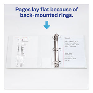 Avery® wholesale. AVERY Economy View Binder With Round Rings , 3 Rings, 2" Capacity, 11 X 8.5, White, (5731). HSD Wholesale: Janitorial Supplies, Breakroom Supplies, Office Supplies.