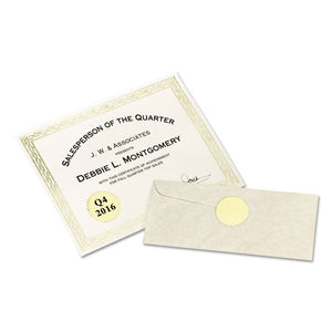 Avery® wholesale. AVERY Printable Gold Foil Seals, 2" Dia., Gold, 4-sheet, 11 Sheets-pack, (5868). HSD Wholesale: Janitorial Supplies, Breakroom Supplies, Office Supplies.