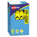 Avery® wholesale. AVERY Hi-liter Desk-style Highlighters, Chisel Tip, Yellow, Dozen, (7742). HSD Wholesale: Janitorial Supplies, Breakroom Supplies, Office Supplies.